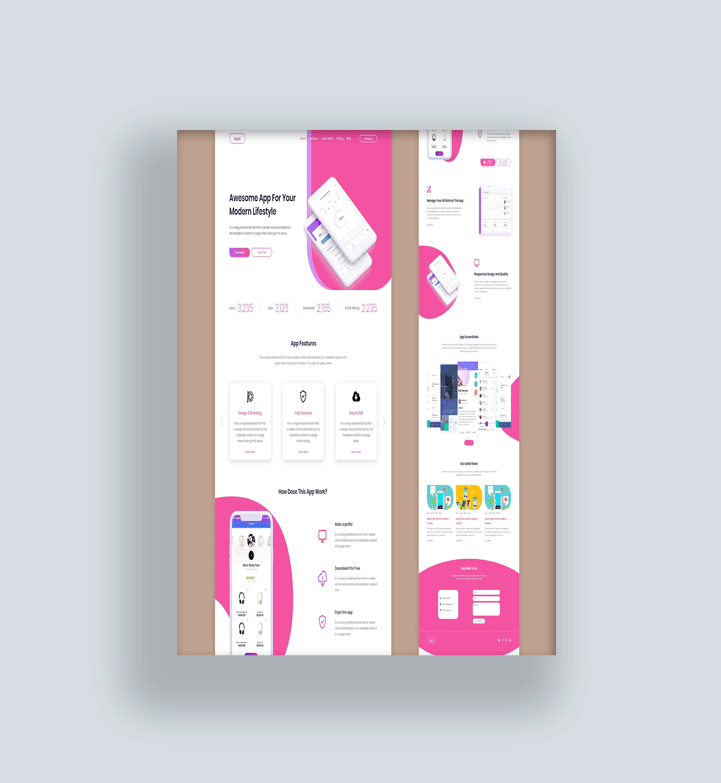 Landing Page Template Pack